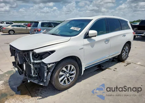 2014 Infiniti Qx60 Hybrid из США, поврежденный, VIN 5N1CL0MN5EC522456